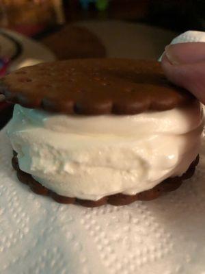 Vanilla Ice Cream Sandwich