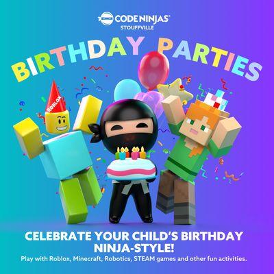 Celebrate your child's birthday ninja-style. We'll handle the details so you can focus on having a great time.