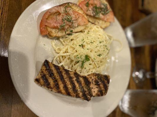 Salmon Fettuccine