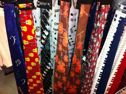 Neck ties.