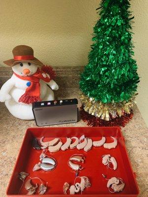 Thank you to everyone who donated former hearing aids for our Hear for the Holidays event!