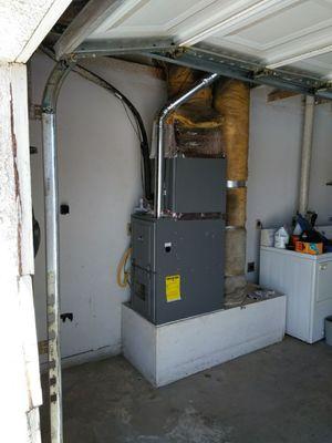 New Rheem/Rudd split system