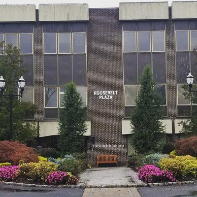 front entrance on S. Livingston Ave to Roosevelt Plaza