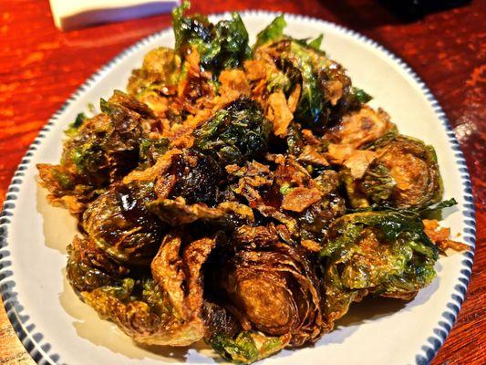 Crispy Brussel Sprouts!