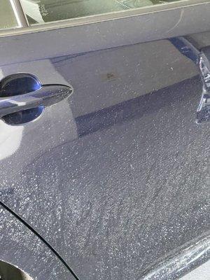 The car was clearly passed from one customer to another, without being cleaned or sanitized! Shameful