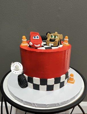 Disney Car Cake