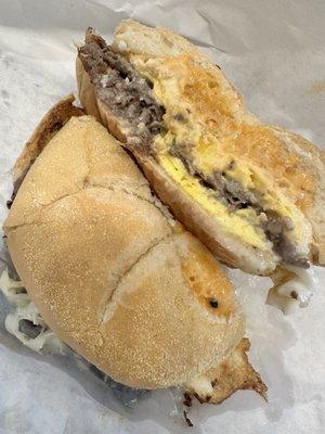 Steak & Eggs Sandwich