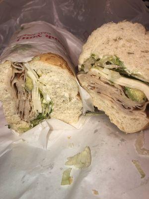 Turkey Breast Sandwich with avocado