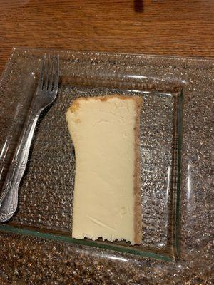 Real cheesecake