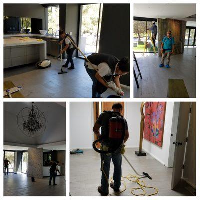 Construction cleaning