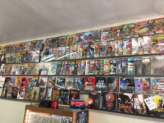 Nintendo power magazines , guides,  egm magazines