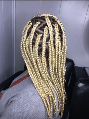 Big box braids