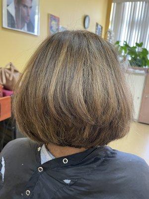 Loved the cut and color by Lisa