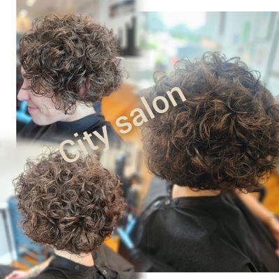 Curly cut