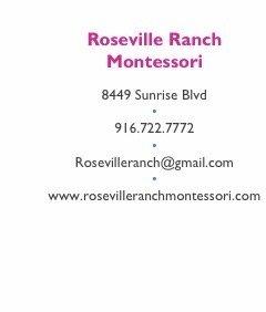 Roseville Ranch Montessori School