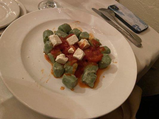 Gnocchi al Filetto di Pomodoro