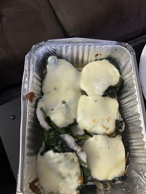 Oysters Rockefeller