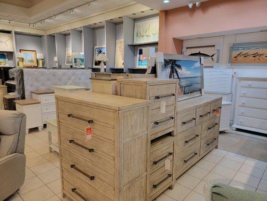 Furniture shopping while strolling the Indian River Mall in Vero Beach.