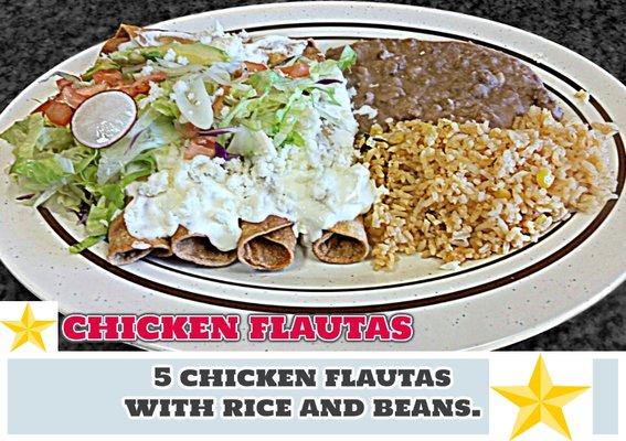 chicken flautas.. simple, delicious & light.