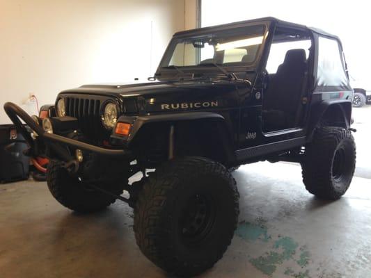 We have something for everyone at Sleek Auto! 2005 Lifted and Modded Rubicon! (910)619-8296 $15990