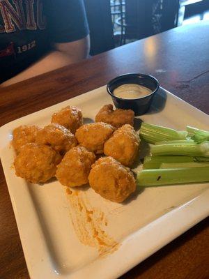 Chicken bites...best of the food.