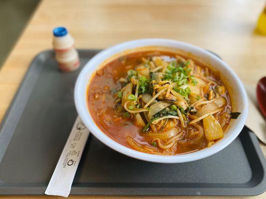 Spicy seafood soup