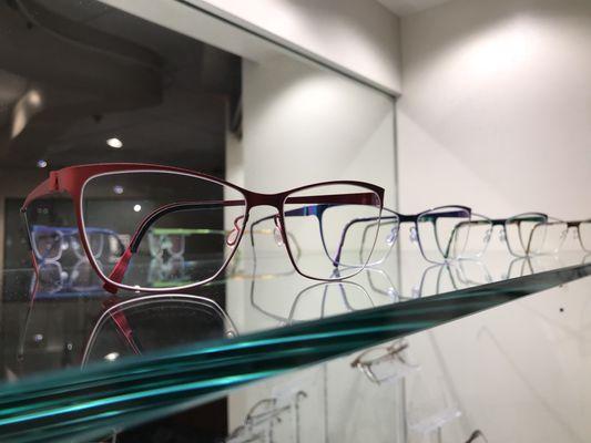 Wide selection of Lindberg frames