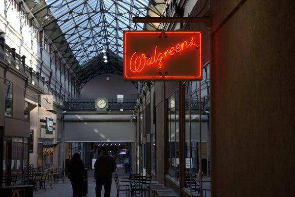 The Arcade Alleyway is filled with all sorts of shops and features a beautiful skylight.