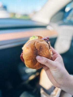 TINY Korean Fried Chicken Sandwich (seemed more like a slider to me)