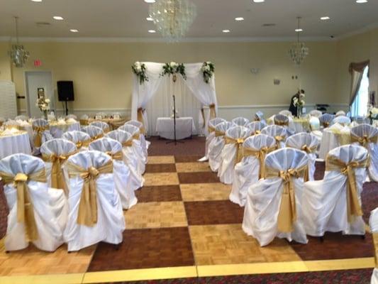 Many reception hall venues