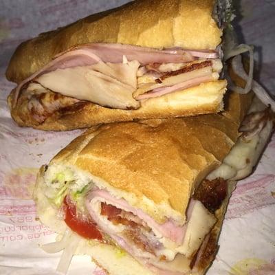 Whole, Hot, Club Sub. Delicious!