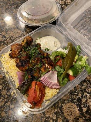 Chicken Shawarma Plate