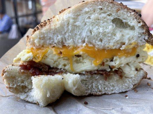 Eggs, Cheese and Bacon