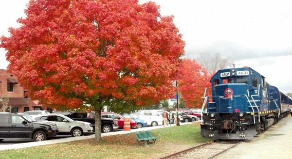 Fall Time in downtown Blue Ridge, Ga