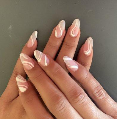 These are the nails they did