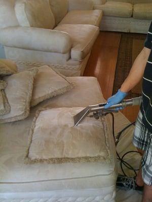 Upholstery cleaning