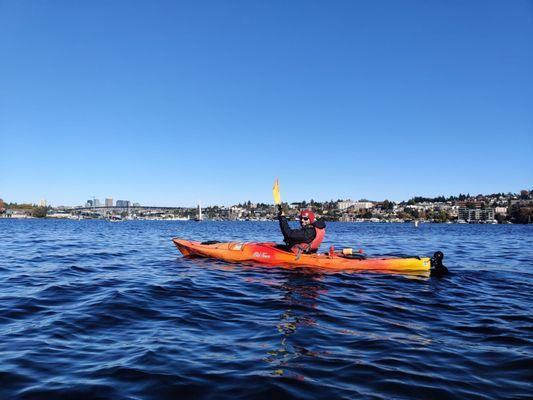 Kayaking