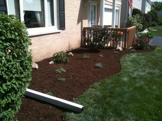 A small landscaping job from 2012