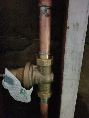 Completed Valve after installation