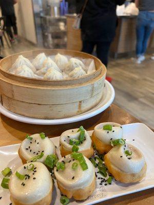 P1. Pan Fried Juicy Pork Bun6pcs L1. Pork Xiao Long Bao