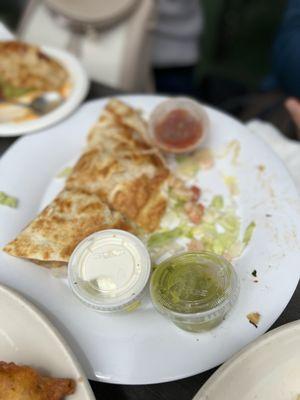 Seafood Quesadilla