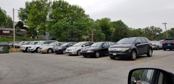 Parking on saturday morning for kids soccer games