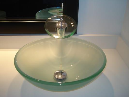 Modern bathroom sink