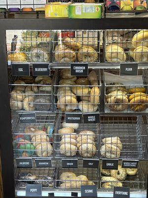 Selection of bagels