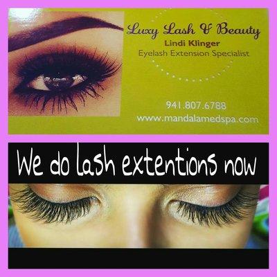 Honestly, hands down. THE best eyelash extensions in the area.