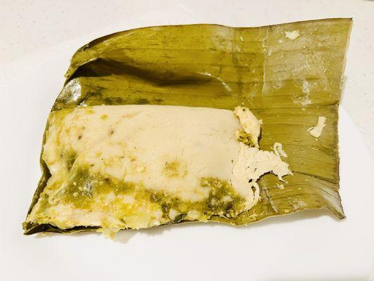 Tamale - Verde (green w/ chicken)