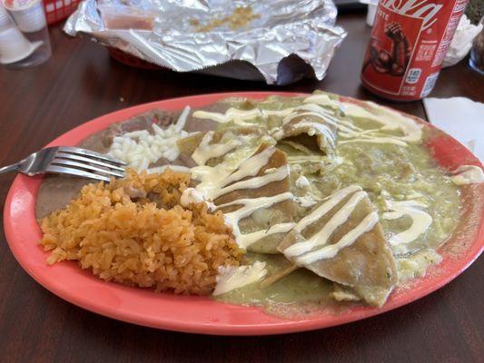 Chilaquiles verdes