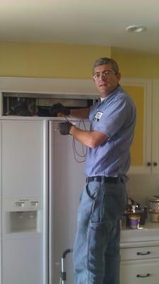 Built-in KitchenAid refrigerator repair