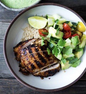 Peruvian grilled chicken