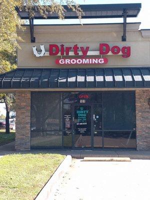 Full service dog grooming.